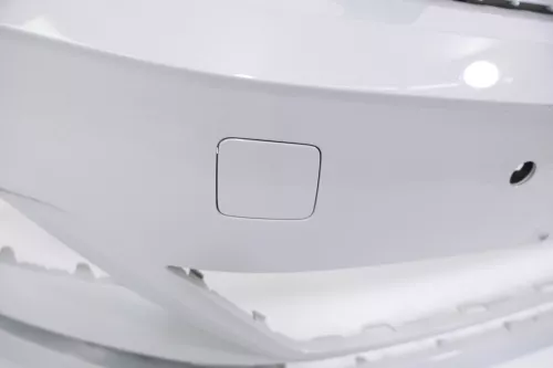 VW Polo AW 2G Stoßstange vorne Frontstoßstange Stoßfänger silber (170637)