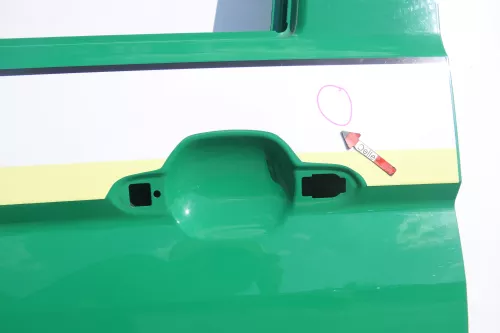 VW Crafter 7C MAN TGE Tür vorne links Fahrertür grün L629 629 - Delle Mängel (170648)