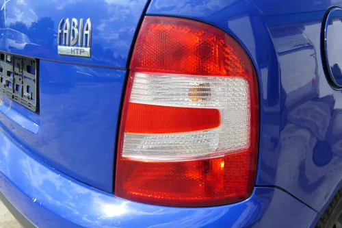 Skoda Fabia 6Y2 Schrägheck Rückleuchte Heckleuchte hinten rechts original 2005