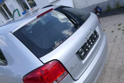 Audi A3 8P 2/3-Türer Heckklappe Klappe hinten grau silber LX7W 2/3-Türer (170786)