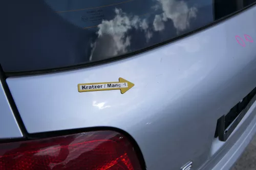 Audi A3 8P 2/3-Türer Heckklappe Klappe hinten grau silber LX7W 2/3-Türer (170786)