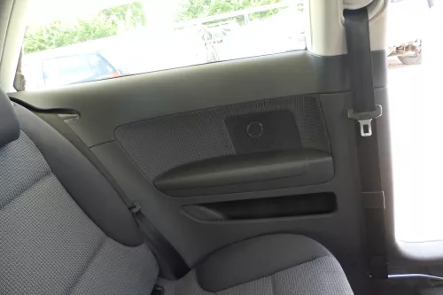 Audi A3 8P Seitenverkleidung Seite hinten llinks schwarz 2/3-Türer Seite schwarz