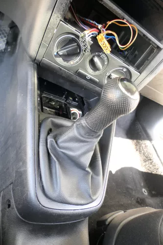 Golf 4 Bora Schaltknauf Schaltsack Schaltung Schaltknüppel schwarz Benziner 1,4 (170834)