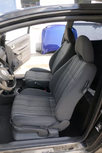 VW Fox Sitz Fahrersitz vorne links OHNEAirbag höhenverstellbar  v (170848)