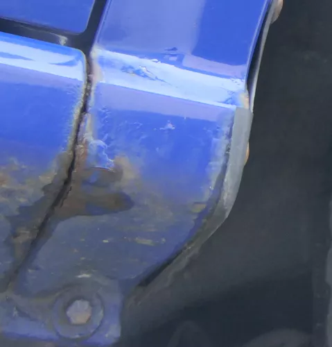 Skoda Fabia 6Y Kotflügel vorne rechts blau LF5K auch Kombi (170898)