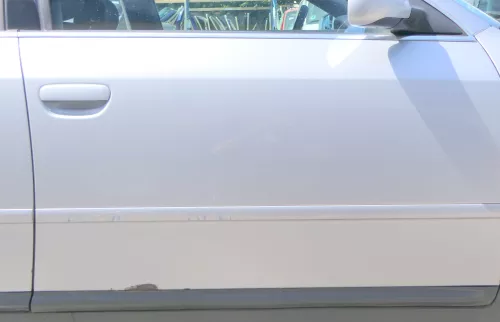 Audi A6 4B C5 Tür nur Türblatt vorne rechts Beifahrertür grau silber LY7M