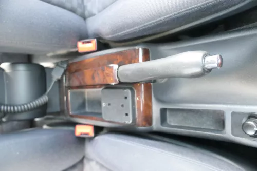 Audi A6 4B C5 Verkleidung Klappe Abdeckung Dekor Holz Optik Nußbaum (170947)