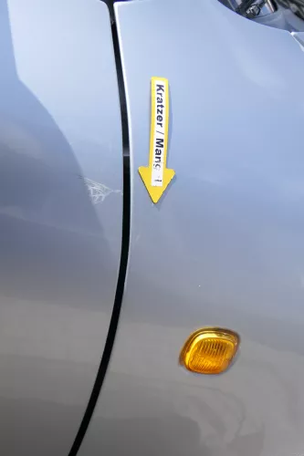 Audi A3 8L Kotflügel vorne rechts silber grau LY7M (170986)