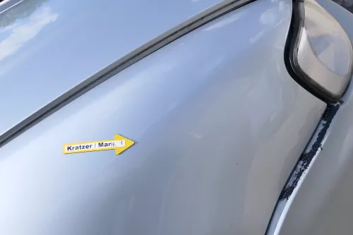 Audi A3 8L Kotflügel vorne rechts silber grau LY7M (170986)