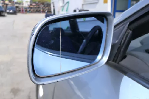 Audi A3 8L elektrischer Spiegel Außenspiegel links mit Glas silber LY7M (170992)