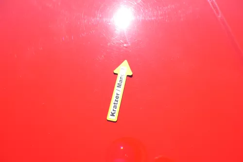 VW Golf 4 Motorhaube Haube Klappe vorne rot LP3G (171074)