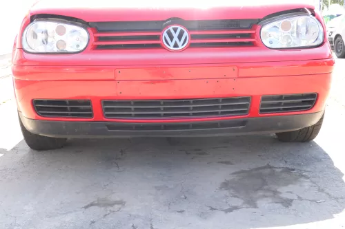 VW Golf 4 1J Stoßstange vorne Stoßfänger vorn rot LP3G
