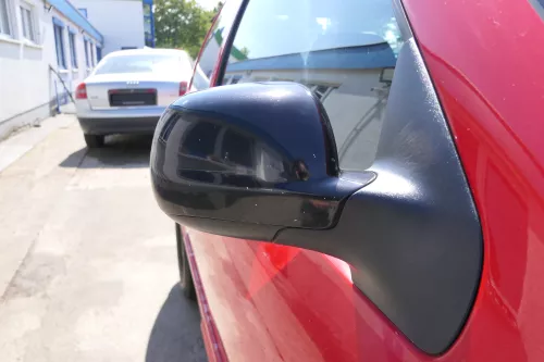 Golf 4 Bora elektrischer Spiegel vorne rechts Außenspiegel schwarz LC9Z Glas BLA