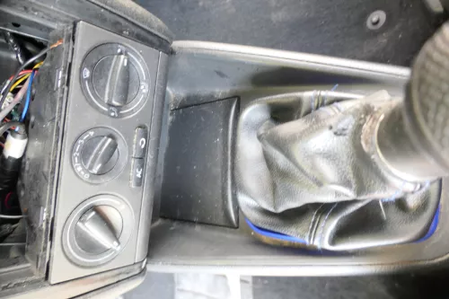 Golf 4 Bora Schaltknauf Schaltsack Schaltung Schaltknüppel Benziner 1,6 1,4 blau (171091)