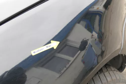 Audi A3 8L Kotflügel vorne rechts schwarz LY9B (171100)