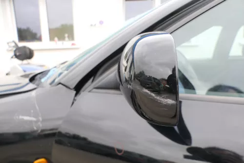 Audi A3 8L elektrischer Spiegel Außenspiegel links mit Glas schwarz LY9B (171107)