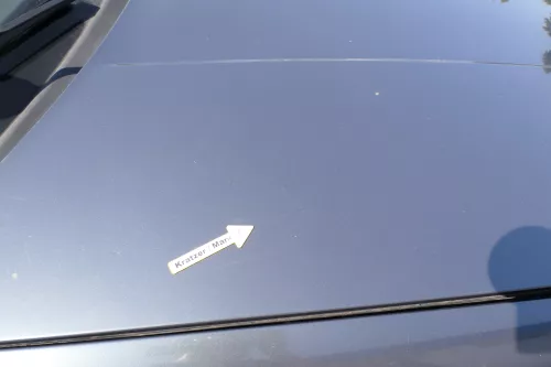 VW Golf 4 Motorhaube Haube Klappe vorne grau LC7V (171121)