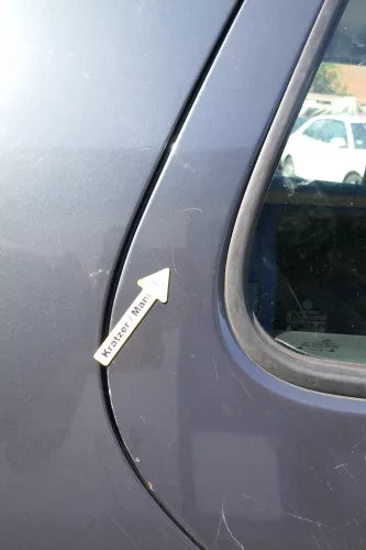 VW Golf 4 Limousine Tür hinten rechts grau blau blue LC7V (KEINkombi) (171124)