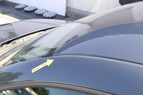 VW Golf 4 Bora Tür vorne links Fahrertür 4/5-Türer Kombi Variant grau blue LC7V (171126)