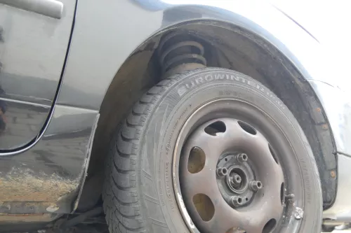 VW Lupo Kotflügel vorne rechts schwarz L041 (171140)