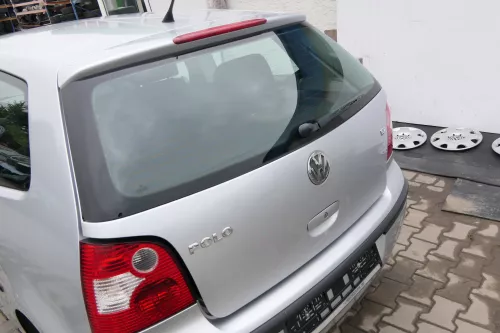 VW Polo 9N Fun Heckklappe Kofferraumklappe Klappe hinten silber LA7W metal (171155)