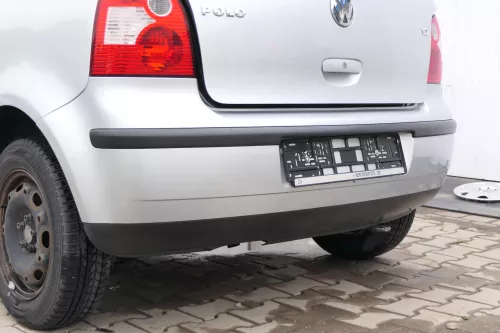 VW Polo 9N 9N3 Stoßstange Heckstoßstange hinten silber grau LA7W (171157)
