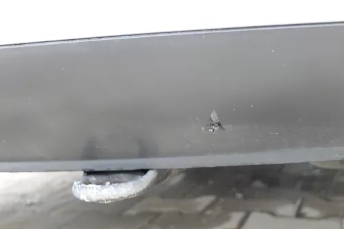 VW Polo 9N 9N3 Stoßstange Heckstoßstange hinten silber grau LA7W (171157)