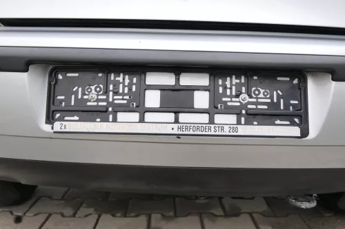 VW Polo 9N 9N3 Stoßstange Heckstoßstange hinten silber grau LA7W (171157)