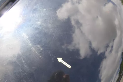 VW Polo 9N Motorhaube Klappe Haube vorne schwarz L041 bis ca. Bj. 2004 (171181)