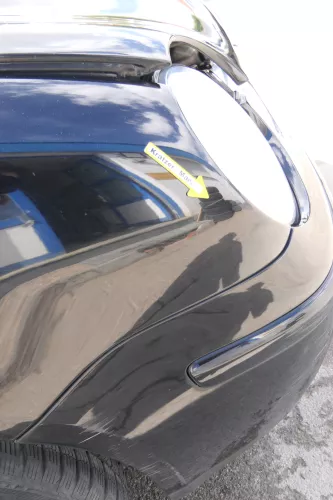 VW Polo 9N Kotflügel vorne rechts schwarz L041 bis ca.Bj.2004 (171183)