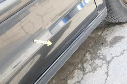 VW Polo 9N 9N3 Tür vorne rechts Beifahrertür 2/3-Türer schwarz L041ohneAnbauteil (171184)