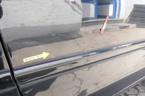 VW Polo 9N 9N3 Tür vorne rechts Beifahrertür 2/3-Türer schwarz L041ohneAnbauteil (171184)