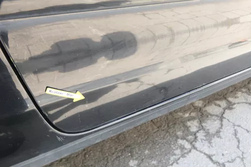 VW Polo 9N 9N3 Tür vorne rechts Beifahrertür 2/3-Türer schwarz L041ohneAnbauteil (171184)