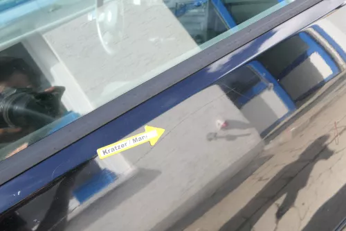 VW Polo 9N 9N3 Tür vorne rechts Beifahrertür 2/3-Türer schwarz L041ohneAnbauteil (171184)