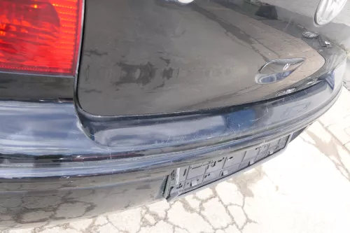 VW Polo 9N 9N3 Stoßstange Heckstoßstange hinten schwarz L041 (171189)