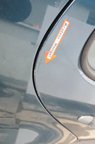 VW Golf 4 Limousine Tür hinten rechts grün LC6X (KEINkombi) (171222)