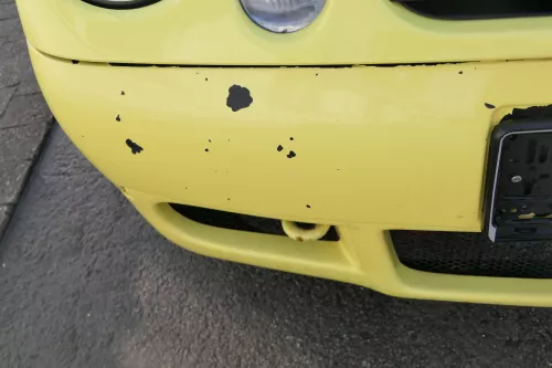 VW Lupo 6X Stoßstange vorne Frontstoßstange Stoßfänger gelb LD1B Sport (171239)