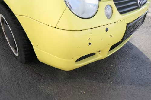 VW Lupo 6X Stoßstange vorne Frontstoßstange Stoßfänger gelb LD1B Sport (171239)