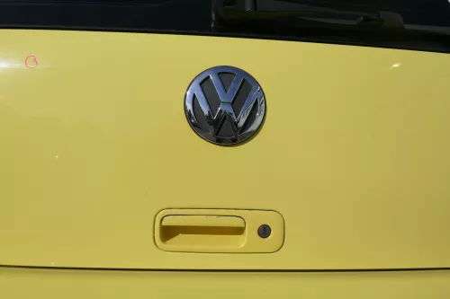 VW Lupo 6X Heckklappe Klappe Kofferraumklappe Scheibe gelb LD1B Spoiler Tuning (171244)