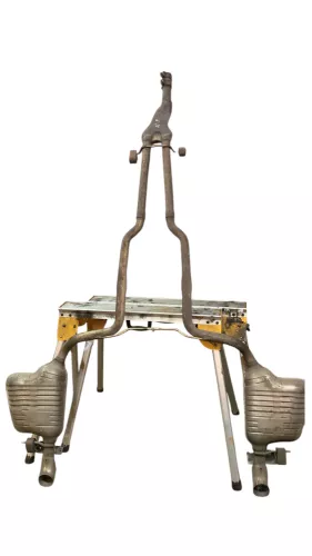 Audi A6 4F Auspuff Endschalldämpfer+Mittelschalldämpf hinten 3,0 TDI 2,7