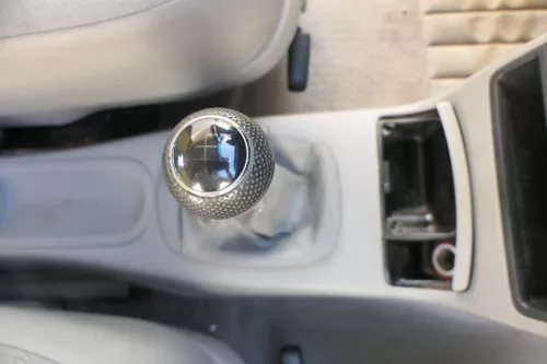 VW Lupo Polo 6N Schaltknauf Schaltsack Schaltung Schaltknüppel grau (171252)