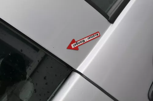 VW Fox 5Z Tür vorne rechts Beifahrertür silber LA7W grau (171259)