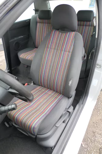 VW Fox Sitz Fahrersitz vorne links OHNEAirbag höhenverstellbar  v (171266)