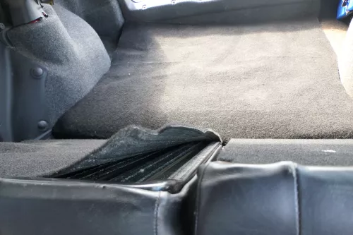 VW Golf 3 1H Limousine 2/3-Türer Sitze vorne und hinten Leder Ledersitze blau  (171290)