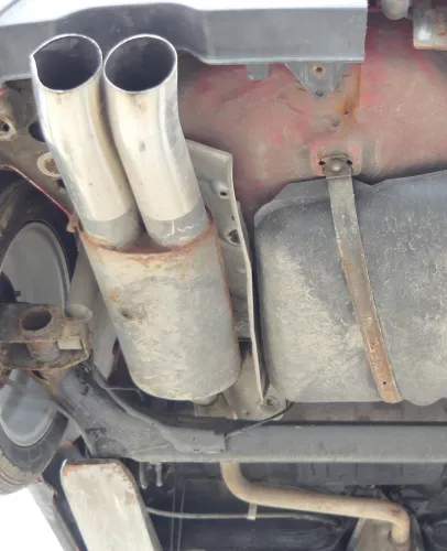 VW Golf 3 1H Auspuff hinten Endschalldämpfer Sportauspuff Tuning Sport Remus (171299)