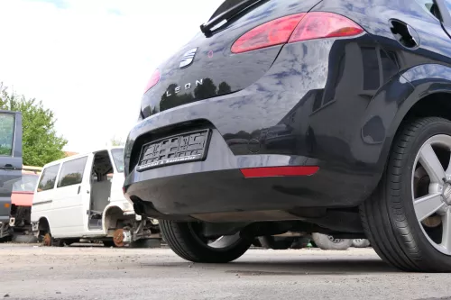 Seat leon 1P Stoßstange Heckstoßstange hinten schwarz LC9Z metallic (171329)