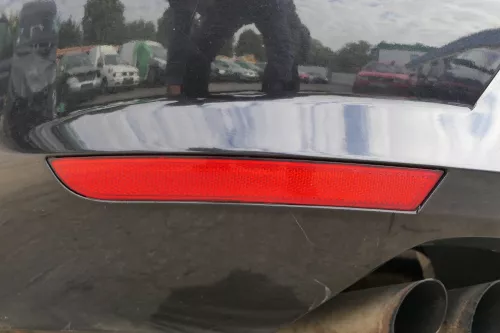 Seat leon 1P Stoßstange Heckstoßstange hinten schwarz LC9Z metallic (171329)