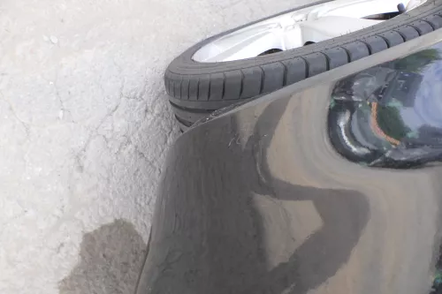 Seat leon 1P Stoßstange Heckstoßstange hinten schwarz LC9Z metallic (171329)