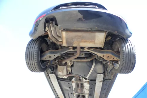 Altea 5P Leon 1P Auspuff Endschall + Mittelschall mitte 2,0 FSI BLR BVY Benziner