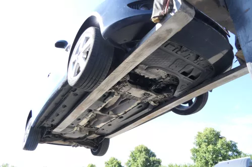 1x VW Eos Golf 5 V Touran Stoßdämpfer Federbein Feder 1K0411105JA vorne Sport